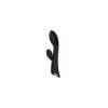 Vibromasseur noir avec stimulateur de clitoris LRIS USB 